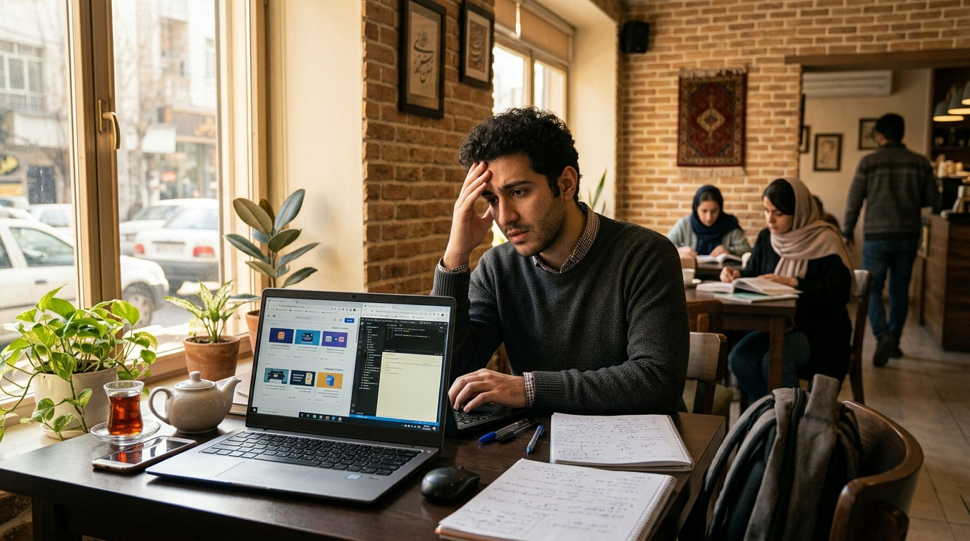 از یادگیری طراحی سایت تا اولین پروژه